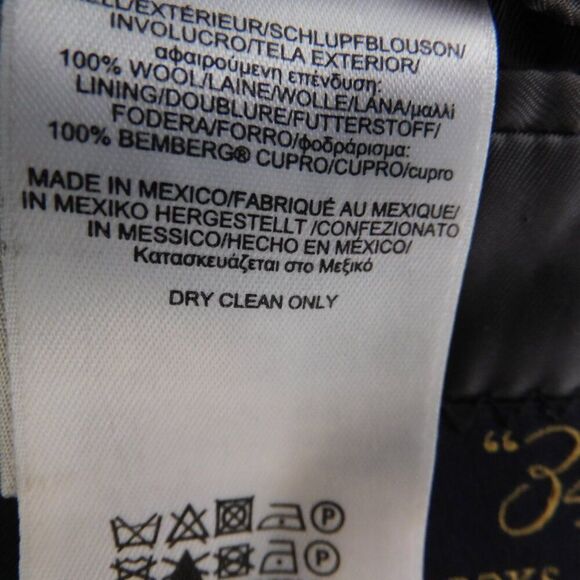 Brooks Brothers Men's Blue Plaid 100% Wool Madison Fit Sport Coat Blazer Sz 40R - Picture 6 of 8